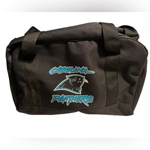 Vintage Carolina Panthers NFL Football Black Men’s Duffel Bag MINTY
